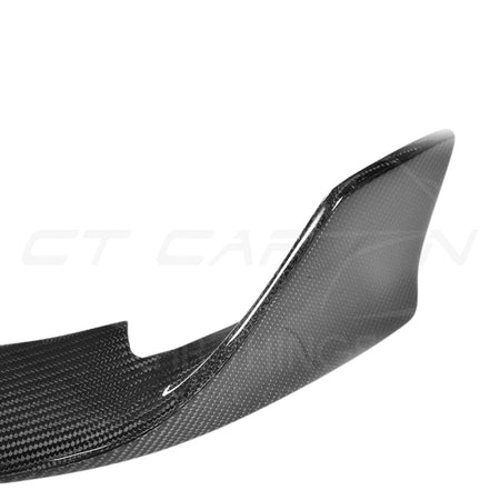 MERCEDES C63 W205 SALOON/ESTATE CARBON FIBRE SPLITTER - B-STYLE-Splitter-CT CARBON-CT Carbon - High-quality carbon fiber and gloss black aerodynamic parts for premium sports and luxury vehicles.