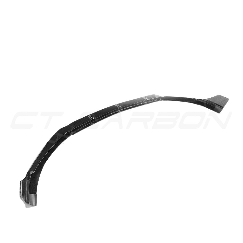 MERCEDES C63 W205 SALOON/ESTATE CARBON FIBRE SPLITTER - B-STYLE-Splitter-CT CARBON-CT Carbon - High-quality carbon fiber and gloss black aerodynamic parts for premium sports and luxury vehicles.