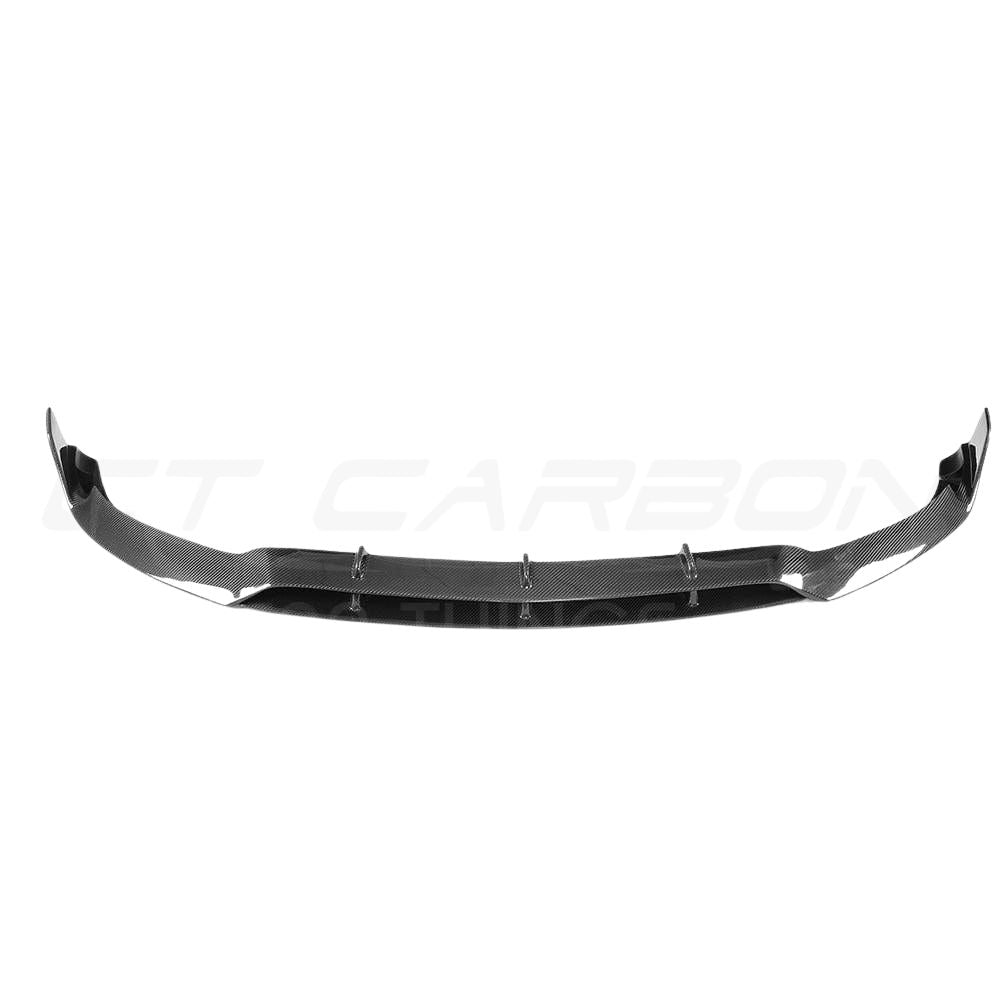 MERCEDES C63 W205 SALOON/ESTATE CARBON FIBRE SPLITTER - B-STYLE-Splitter-CT CARBON-CT Carbon - High-quality carbon fiber and gloss black aerodynamic parts for premium sports and luxury vehicles.