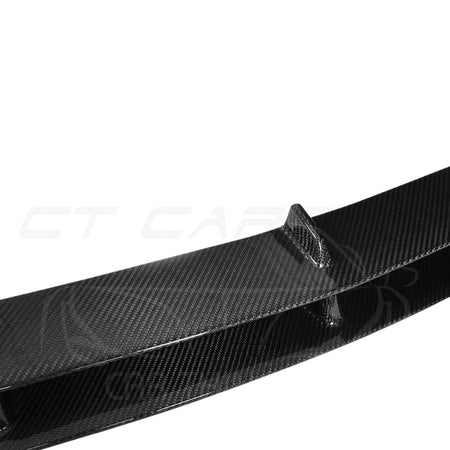 MERCEDES C63 W205 SALOON/ESTATE CARBON FIBRE SPLITTER - B-STYLE-Splitter-CT CARBON-CT Carbon - High-quality carbon fiber and gloss black aerodynamic parts for premium sports and luxury vehicles.