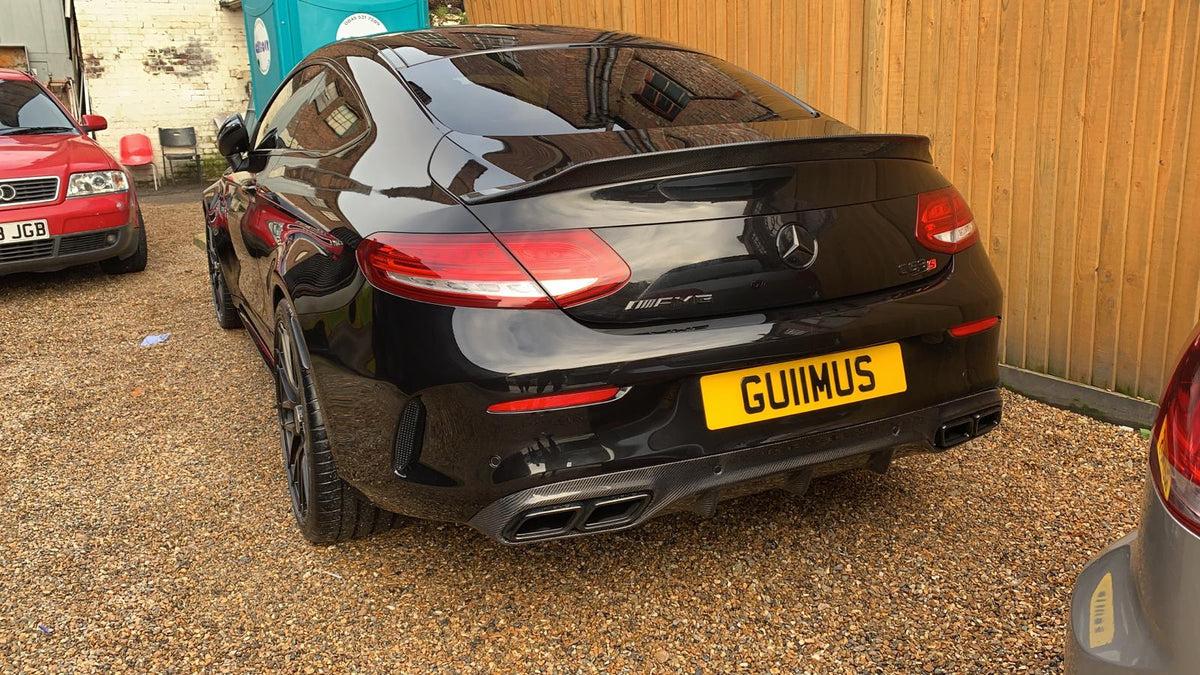CT CARBON Spoiler MERCEDES C63/C CLASS W205 CONVERTIBLE CARBON SPOILER - PS STYLE
