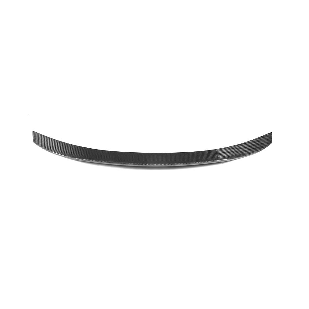 MERCEDES C63/C63S W205 SALOON CARBON SPOILER - DUCKTAIL PS STYLE-Spoiler-CT CARBON-CT Carbon - High-quality carbon fiber and gloss black aerodynamic parts for premium sports and luxury vehicles.