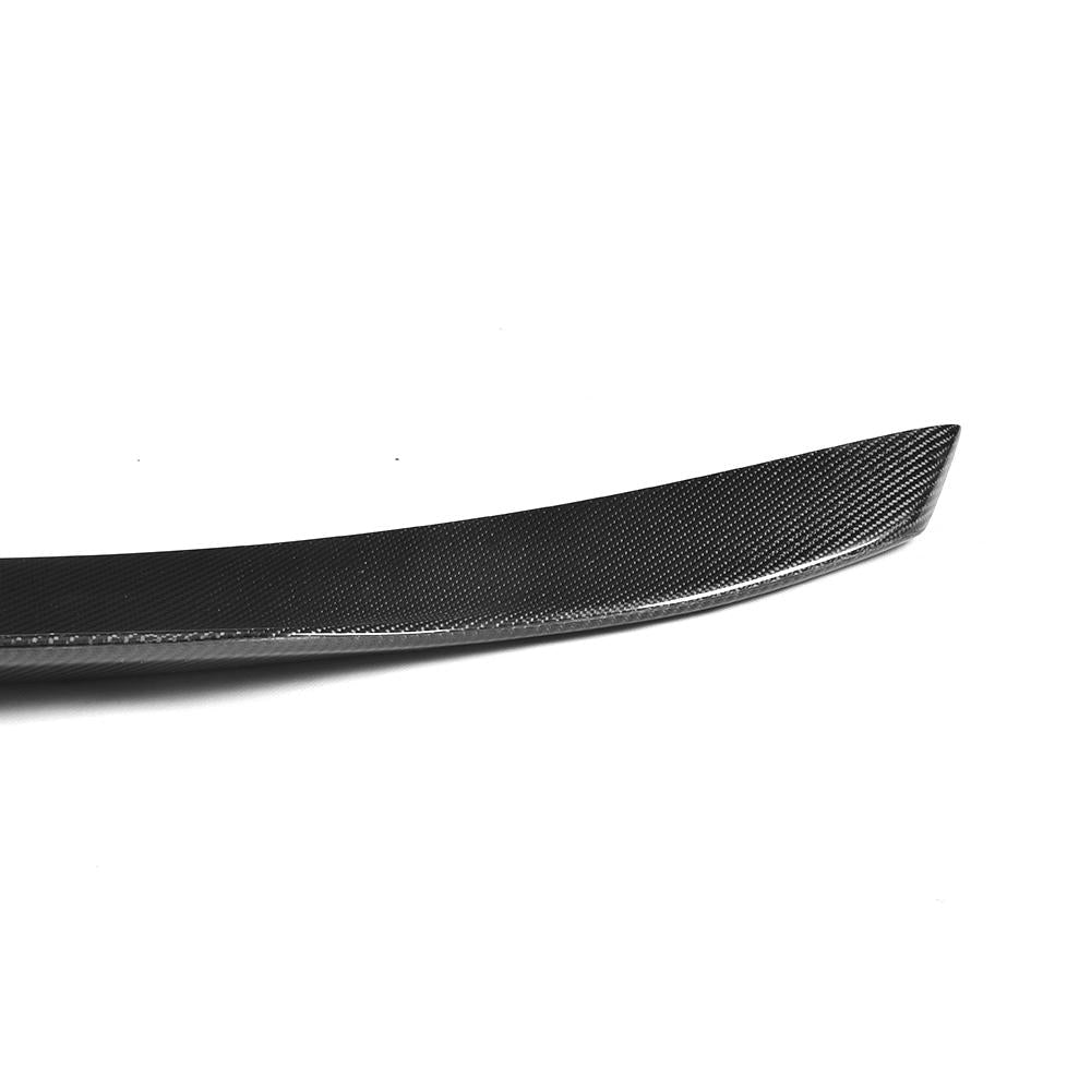 MERCEDES C63/C63S W205 SALOON CARBON SPOILER - DUCKTAIL PS STYLE-Spoiler-CT CARBON-CT Carbon - High-quality carbon fiber and gloss black aerodynamic parts for premium sports and luxury vehicles.