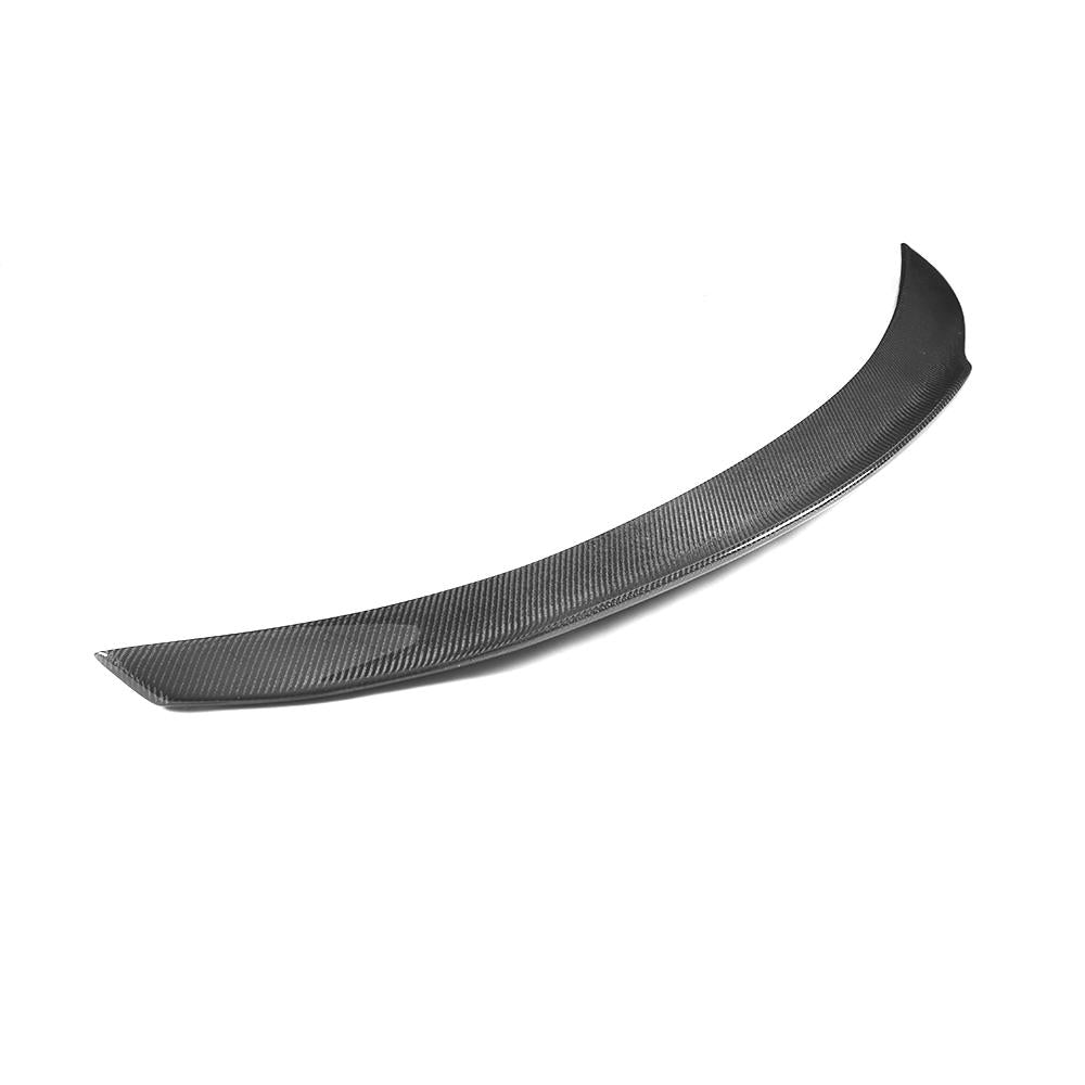 MERCEDES C63/C63S W205 SALOON CARBON SPOILER - DUCKTAIL PS STYLE-Spoiler-CT CARBON-CT Carbon - High-quality carbon fiber and gloss black aerodynamic parts for premium sports and luxury vehicles.