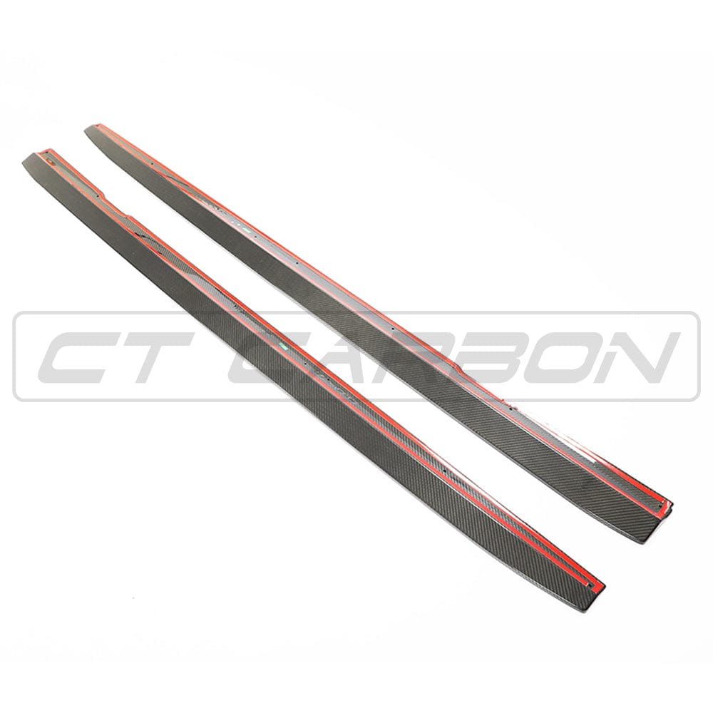CT CARBON Side Skirts MERCEDES E63 W213 CARBON FIBRE SIDE SKIRTS - CT DESIGN
