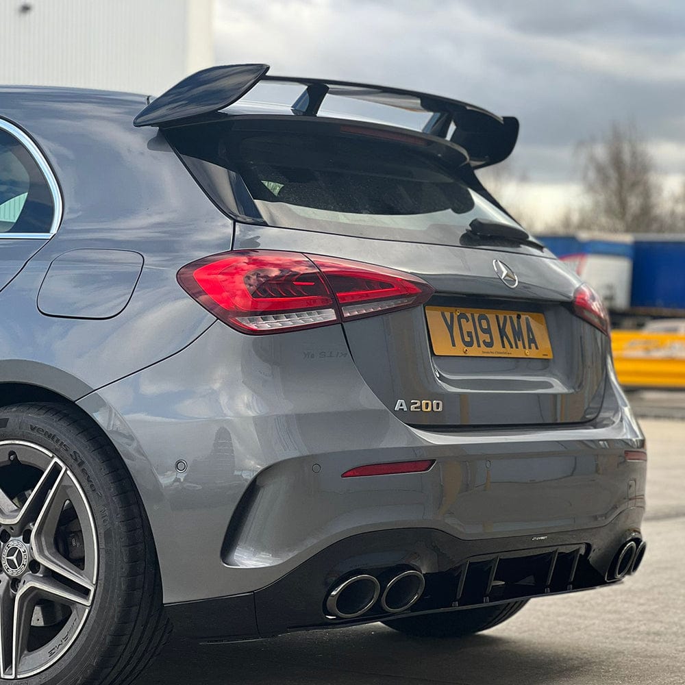 CT CARBON Full Kit MERCEDES W177 A-CLASS GLOSS BLACK KIT - BLAK BY CT