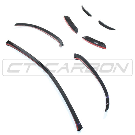 CT CARBON Full Kit MERCEDES W177 A-CLASS GLOSS BLACK KIT - BLAK BY CT