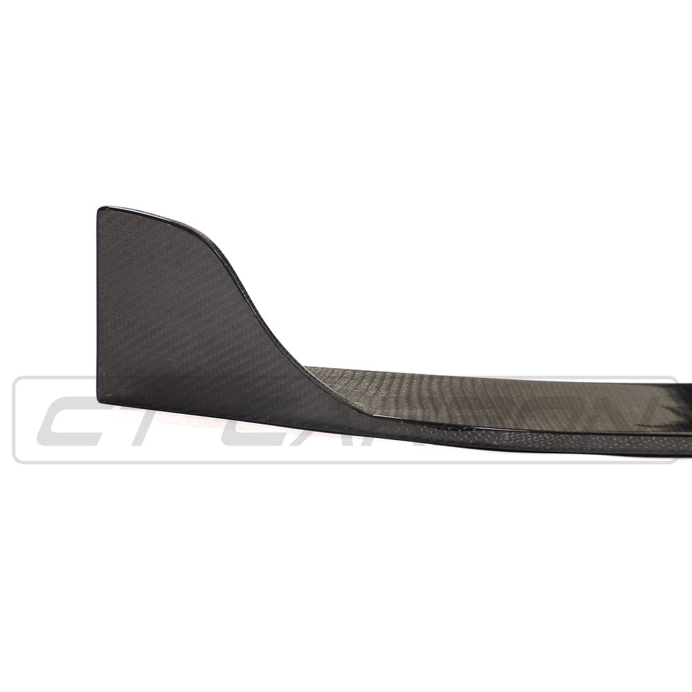 CT CARBON Splitter MERCEDES W205 C63 COUPE/CONVERTIBLE CARBON FIBRE SPLITTER - CT DESIGN