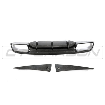 CT CARBON Diffuser MERCEDES W205 C63 FACELIFT COUPE/CONVERTIBLE 2DR CARBON FIBRE DIFFUSER - CT DESIGN