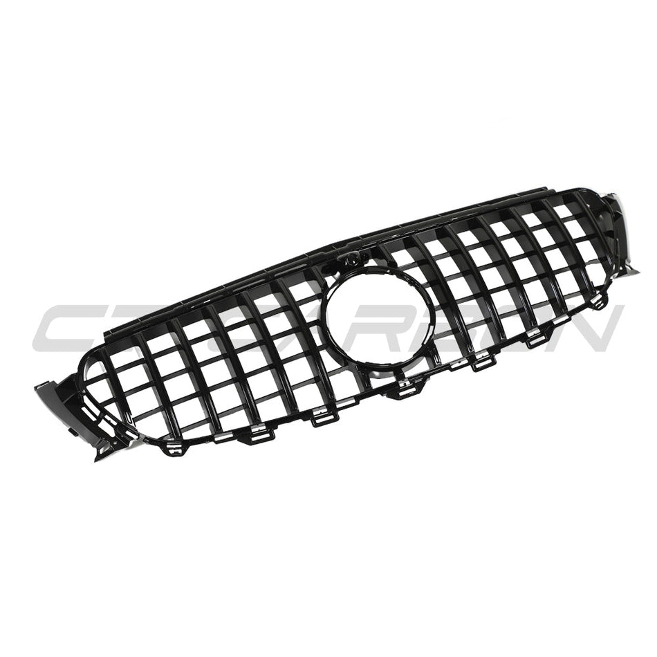 MERCEDES W213 & C238 2020-2024 E-CLASS GLOSS BLACK PANAMERICA GRILLE