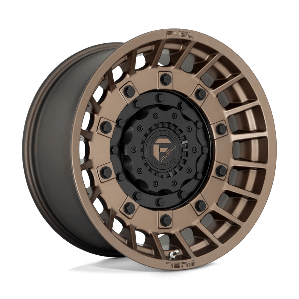 Fuel 1PC D725 MILITIA 17x9 ET1 5x114.3/5.0 Matte Bronze & Black
