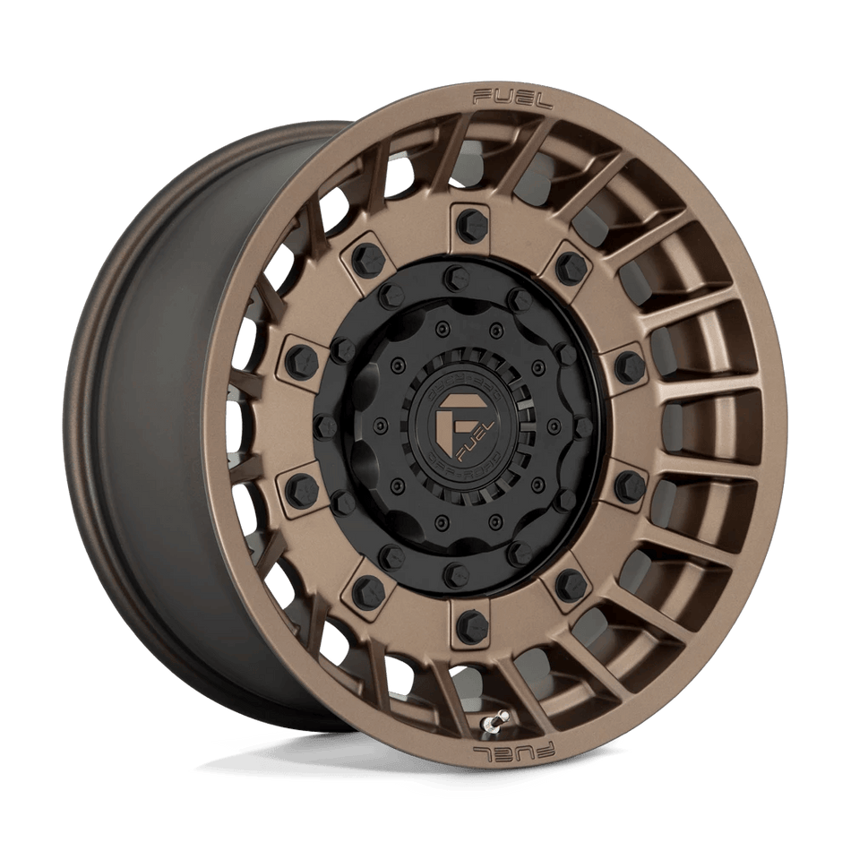 Fuel 1PC D725 MILITIA 17x9 ET1 5x114.3/5.0 Matte Bronze & Black