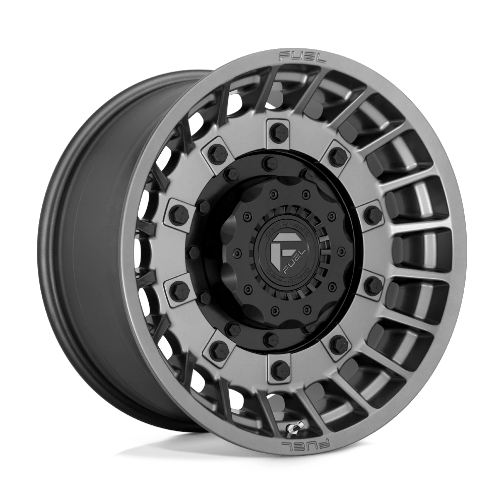 Fuel 1PC D726 MILITIA 20x10 ET-18 8x180 Matte Anthracite & Black