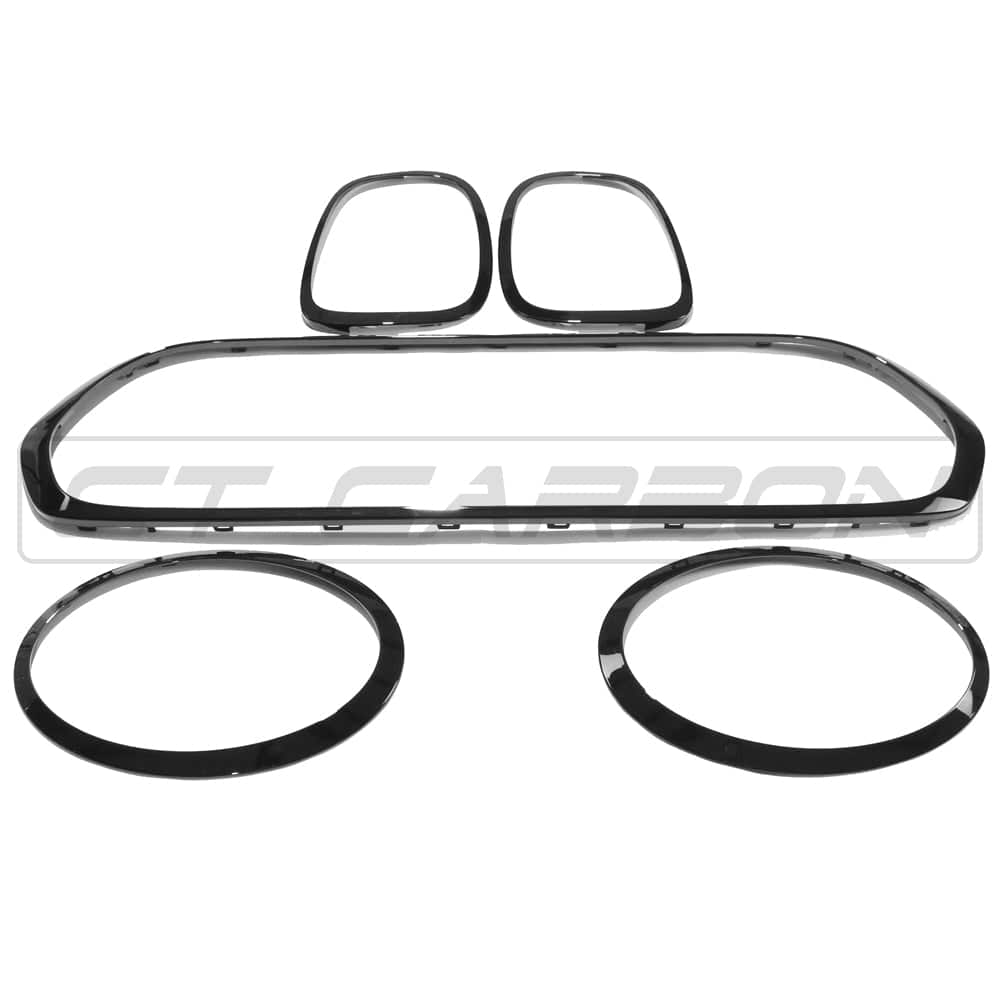 BLAK BY CT TRIM MINI COOPER S / JCW F56 GLOSS BLACK REPLACEMENT TRIM PACK