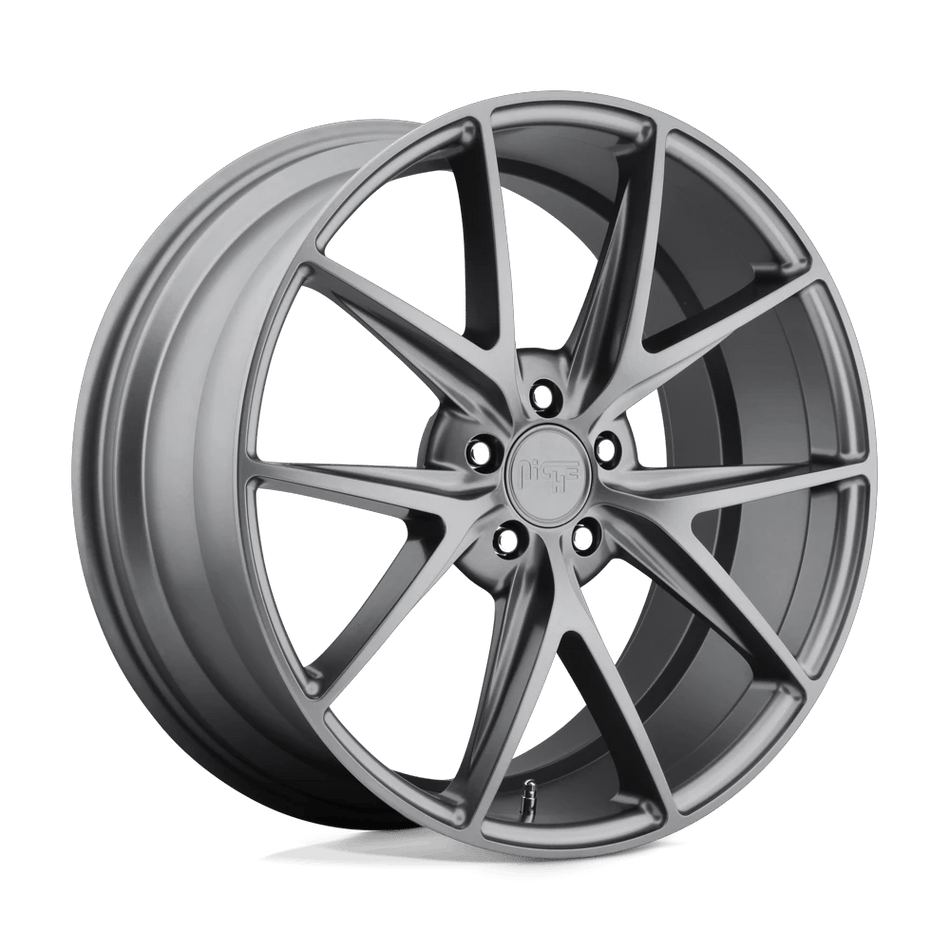Niche 1PC M116 MISANO 19x8.5 ET33 5x114.3 Matte Gunmetal