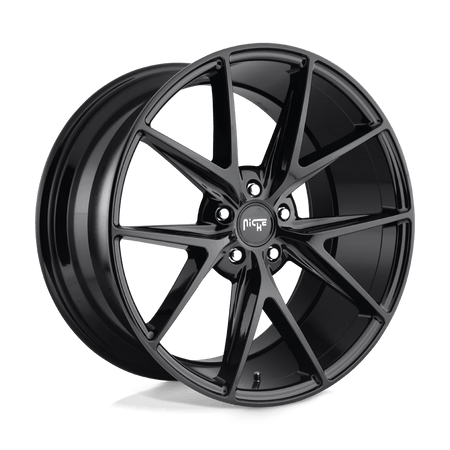 Niche 1PC M119 MISANO 20x10 ET40 5x114.3 Gloss Black