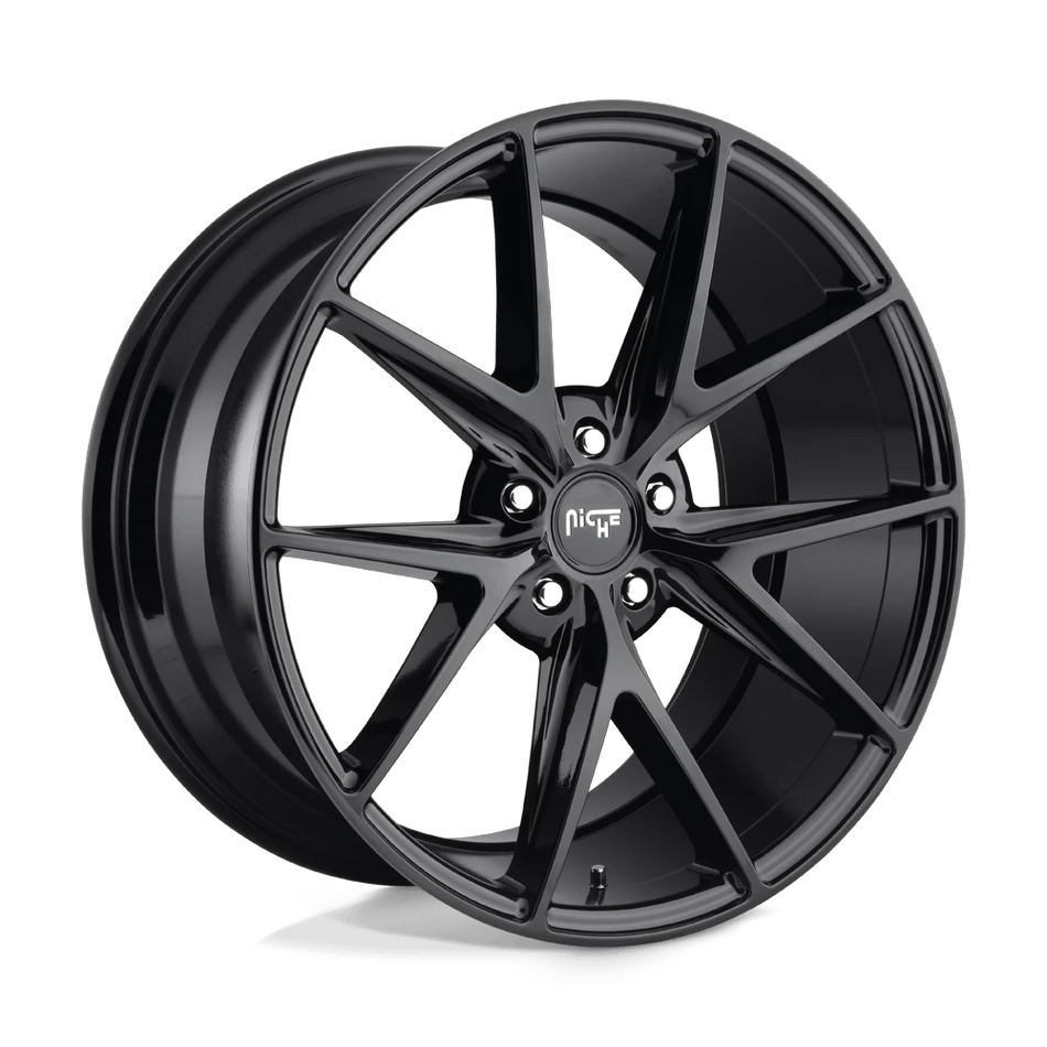 Niche 1PC M119 MISANO 22x9 ET42 5x114.3 Gloss Black