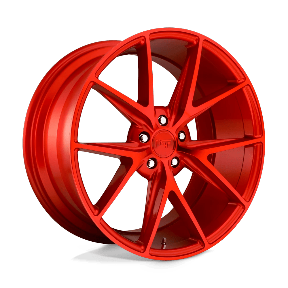 Niche 1PC M186 MISANO 18x8 ET40 5x114.3 Candy Red