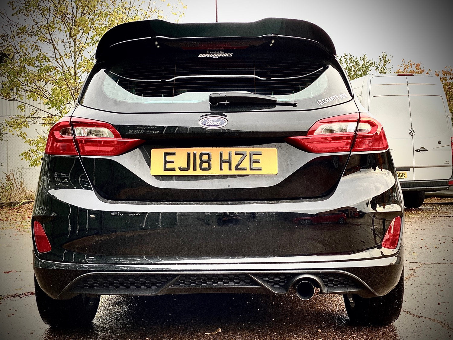 Ford Fiesta MK8.5 ST - Ally-Aero Spoiler lip