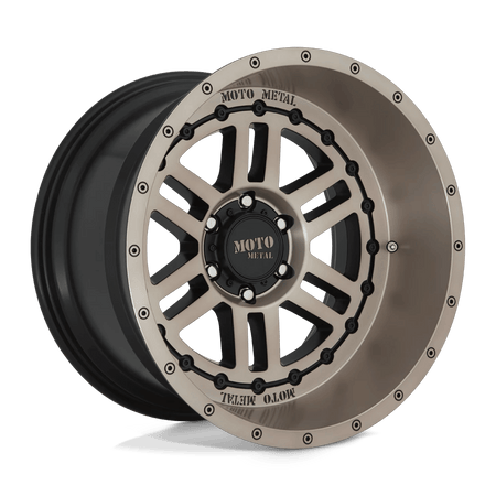 Moto Metal MO800 DEEP SIX 20x10 ET-18 6x135 Satin Black w/ Bronze Tint