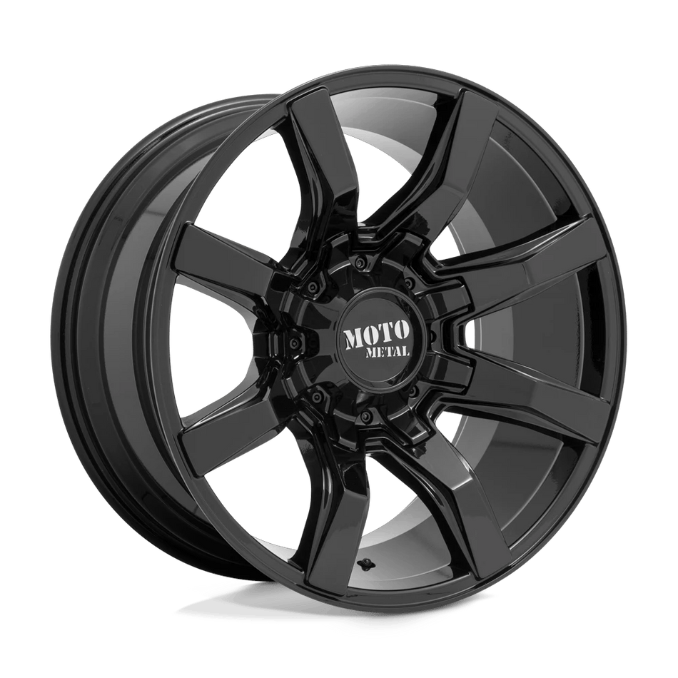 Moto Metal MO804 SPIDER 20x9 ET18 6x120/5.5 Gloss Black