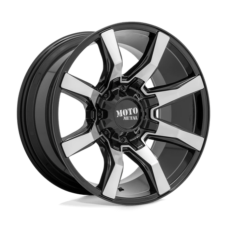Moto Metal MO804 SPIDER 20x9 ET0 8x165.1 Gloss Black Machined
