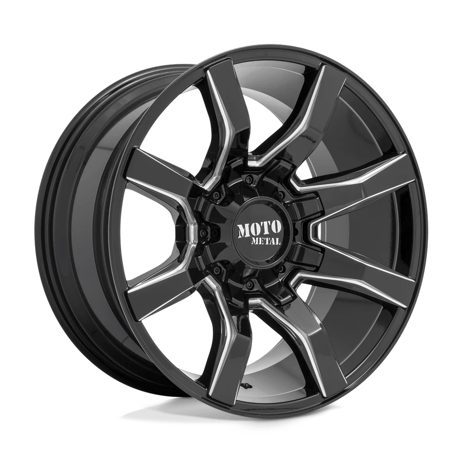 Moto Metal MO804 SPIDER 20x10 ET12 6x135/5.5 Gloss Black Milled