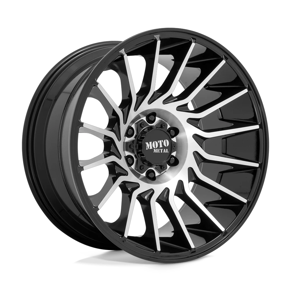 Moto Metal MO807 20x10 ET-18 6x139.7 Gloss Black Machined