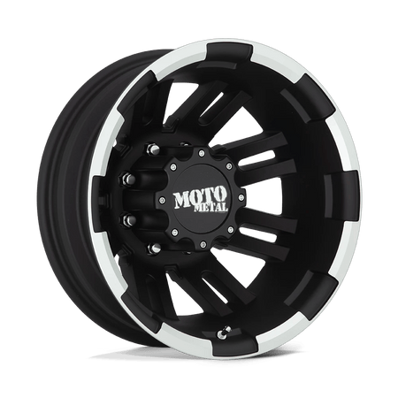 Moto Metal MO963 17x6 ET-134 8x165.1 Matte Black Machined