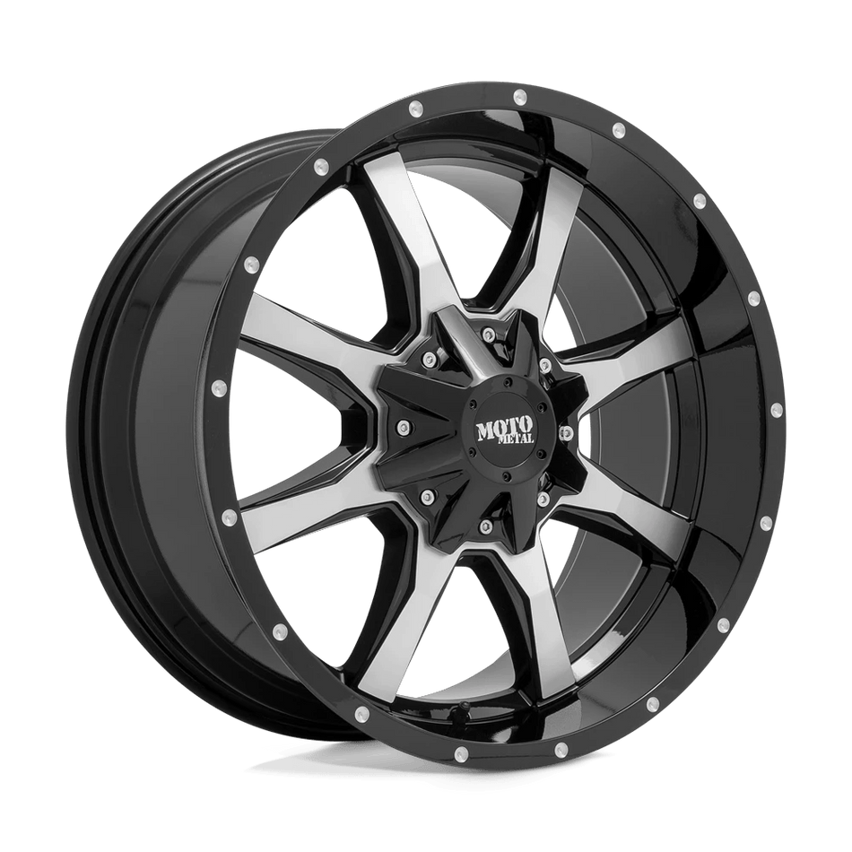 Moto Metal MO970 20x10 ET-24 8x170 Gloss Black Machined