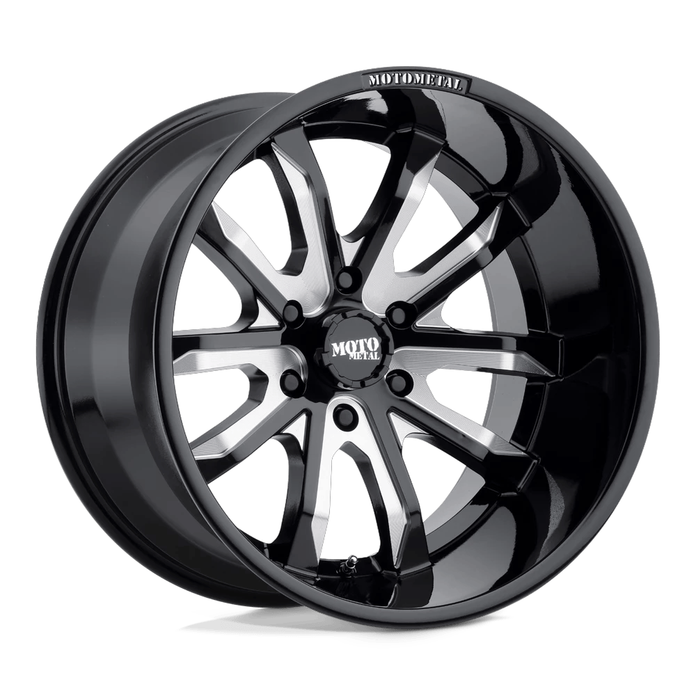 Moto Metal MO983 DAGGER 20x9 ET30 6x114.3 Gloss Black Milled