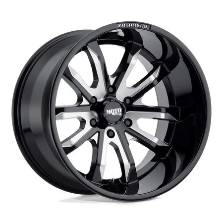 Moto Metal MO983 DAGGER 20x9 ET30 6x114.3 Gloss Black Milled