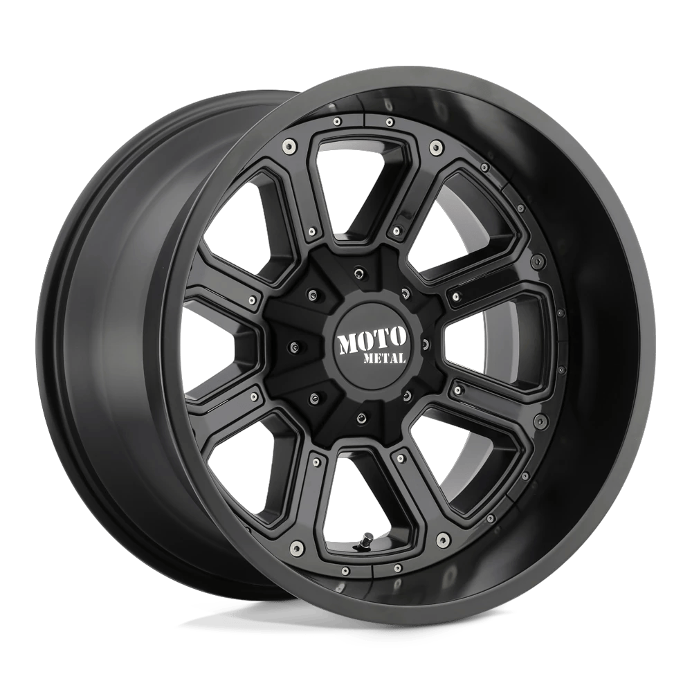 Moto Metal MO984 SHIFT 20x9 ET30 6x114.3 Matte Black w/ G-blk Inserts
