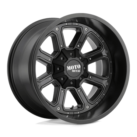 Moto Metal MO984 SHIFT 20x9 ET30 6x114.3 Matte Black w/ G-blk Inserts