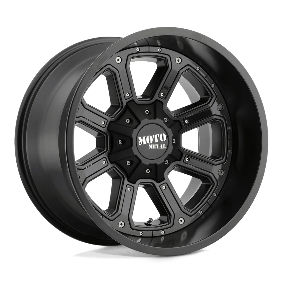 Moto Metal MO984 SHIFT 20x9 ET30 6x114.3 Matte Black w/ G-blk Inserts
