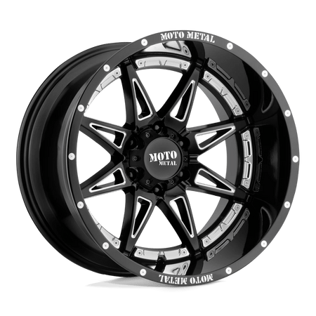 Moto Metal MO993 HYDRA 18x8.5 ET18 5x127 Gloss Black Milled