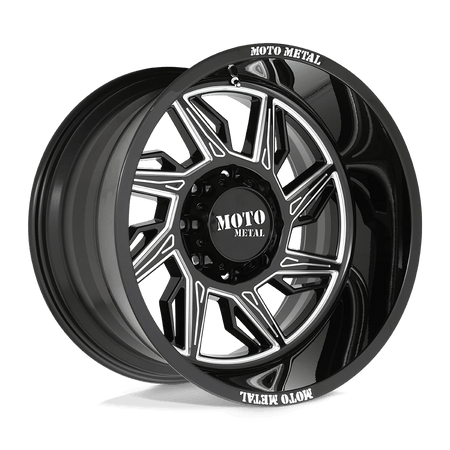 Moto Metal MO997 HURRICANE 20x10 ET-18 8x170 Gloss Black Milled