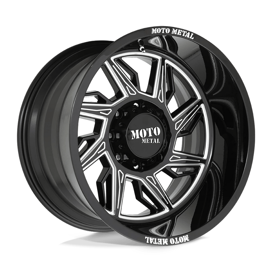 Moto Metal MO997 HURRICANE 20x10 ET-18 6x139.7 Gloss Black Milled