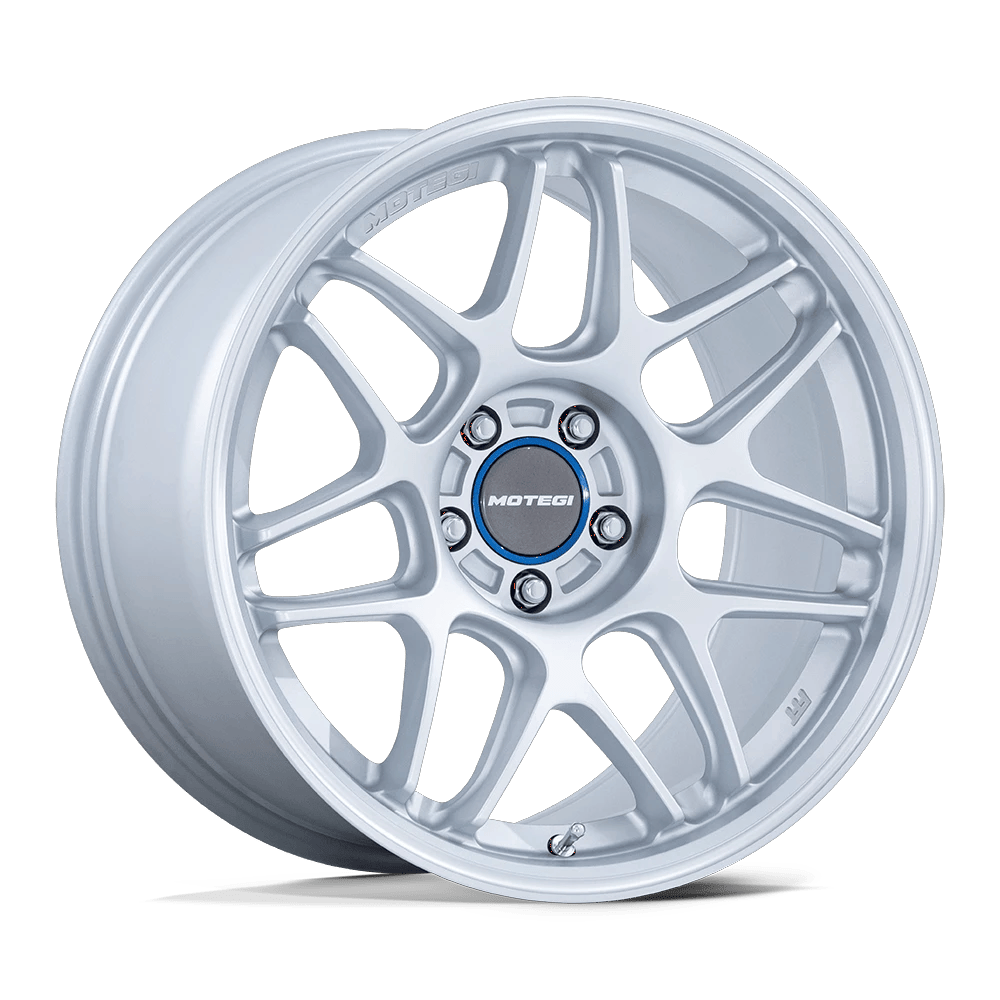 Motegi MR158 TSUBAKI 18x10.5 ET25 5x114.3 Hyper Silver w/ Machined Lip