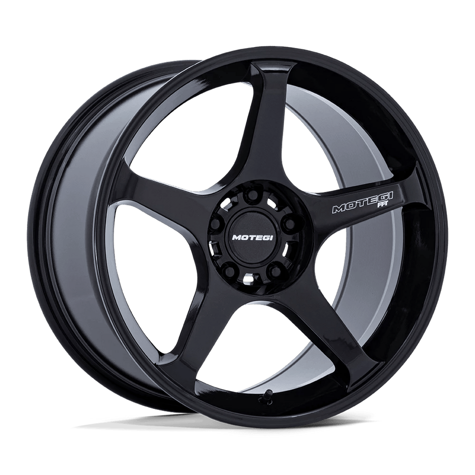 Motegi MR159 BATTLE V 18x8.5 ET22 5x114.3 Blackbird Metallic