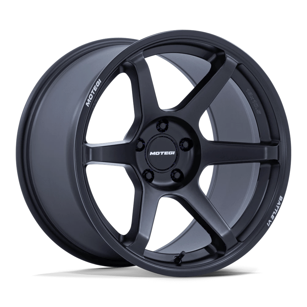 Motegi MR160 BATTLE VI 18x8.5 ET22 5x114.3 Matte Blackbird Metallic