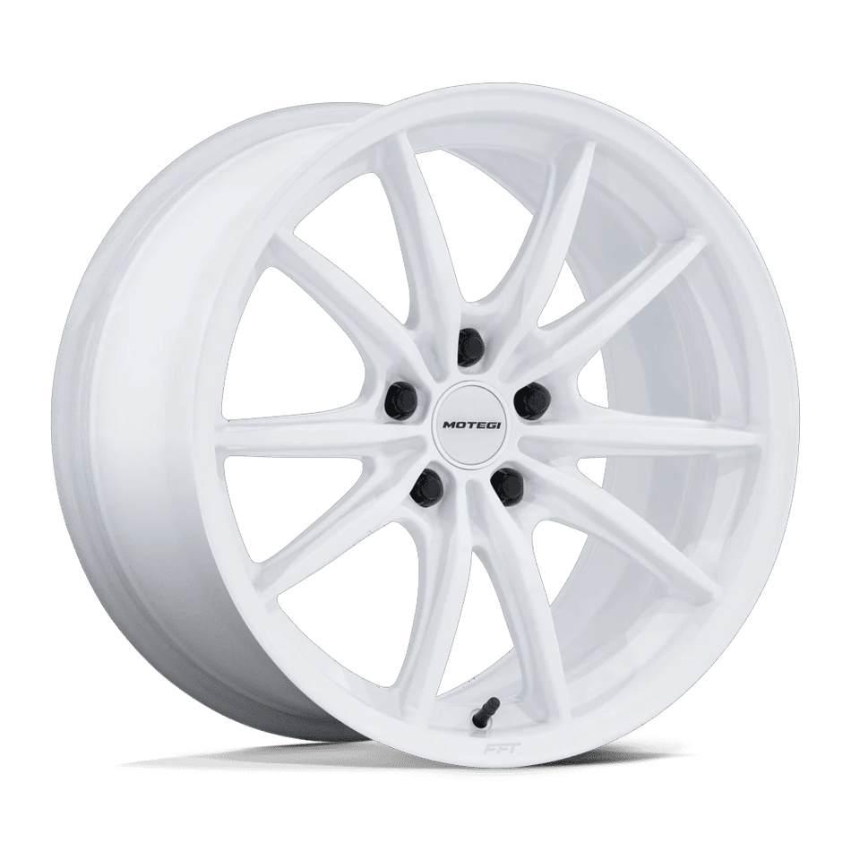 Motegi MR162 ZENTOKU 17x8.5 ET35 5x114.3 Gloss White