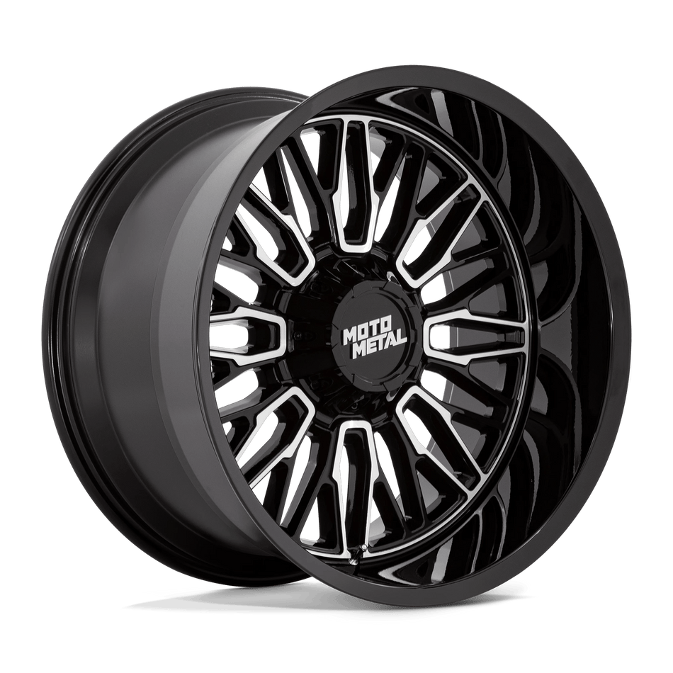 Moto Metal MO809 STINGER 22x12 ET-44 8x170 Gloss Black Machined