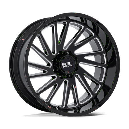 Moto Metal MO811 COMBAT 22x12 ET-44 8x165.1 Gloss Black Milled