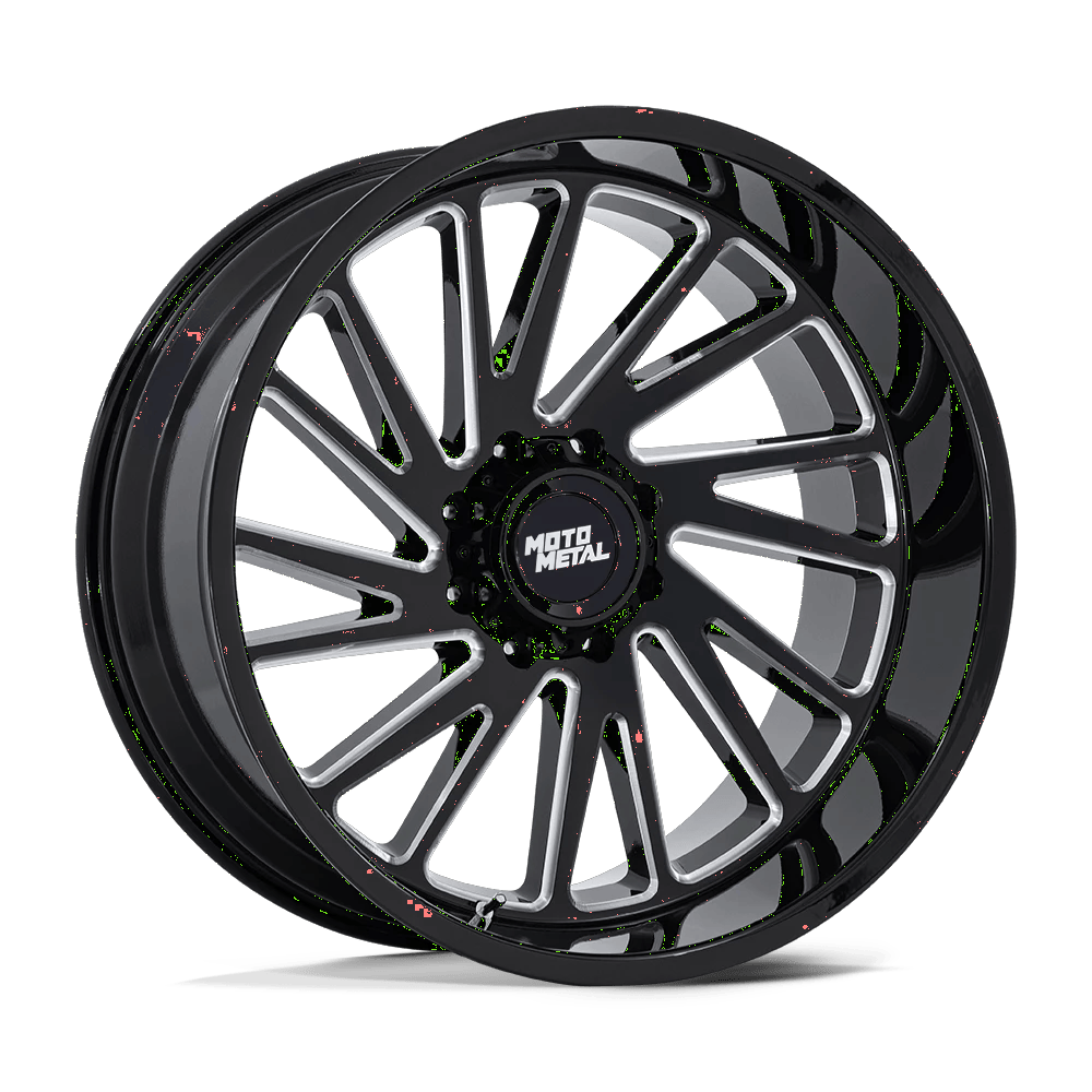 Moto Metal MO811 COMBAT 22x10 ET-18 8x180 Gloss Black Milled