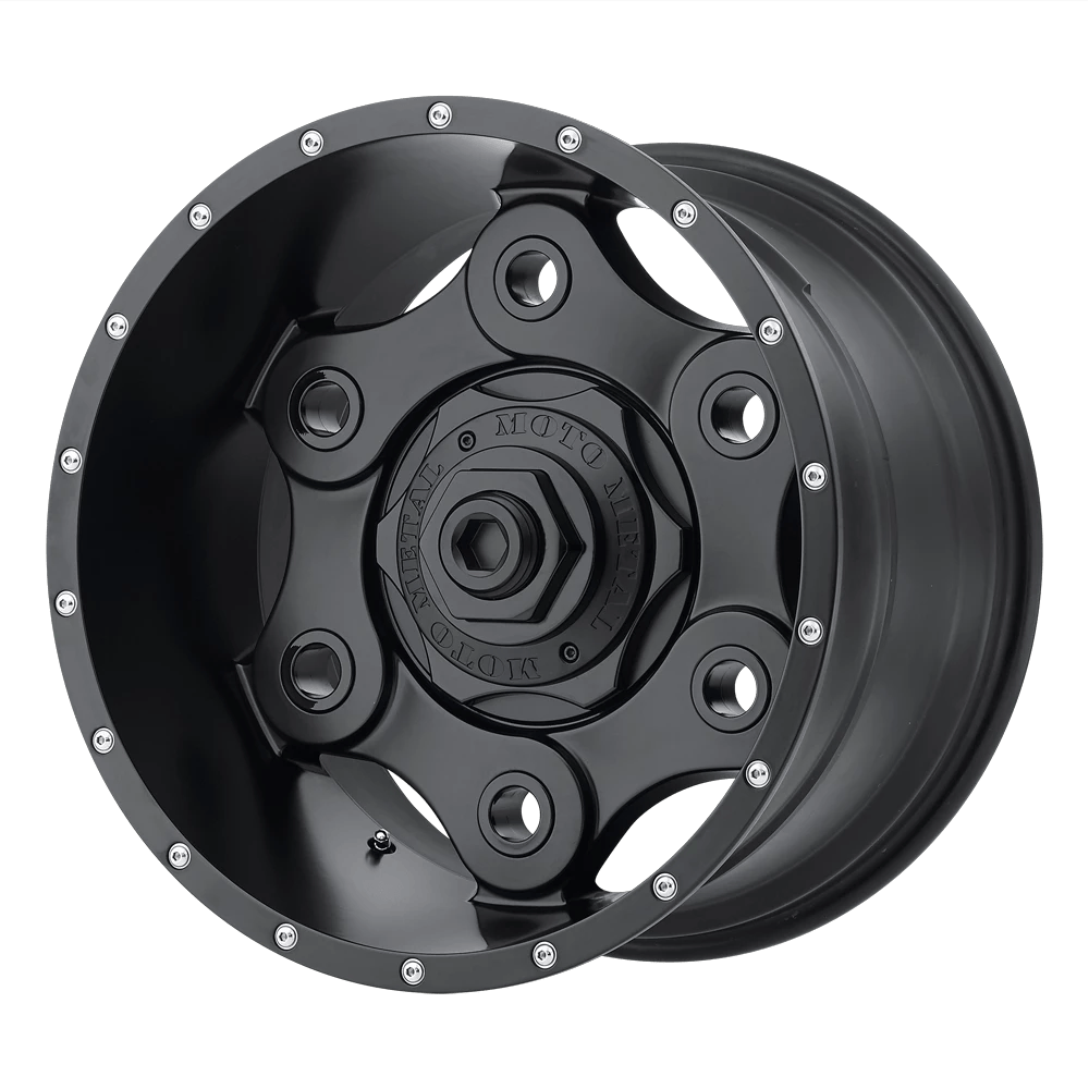 Moto Metal MO977 LINK 20x9 ET25 BLANK Blackout