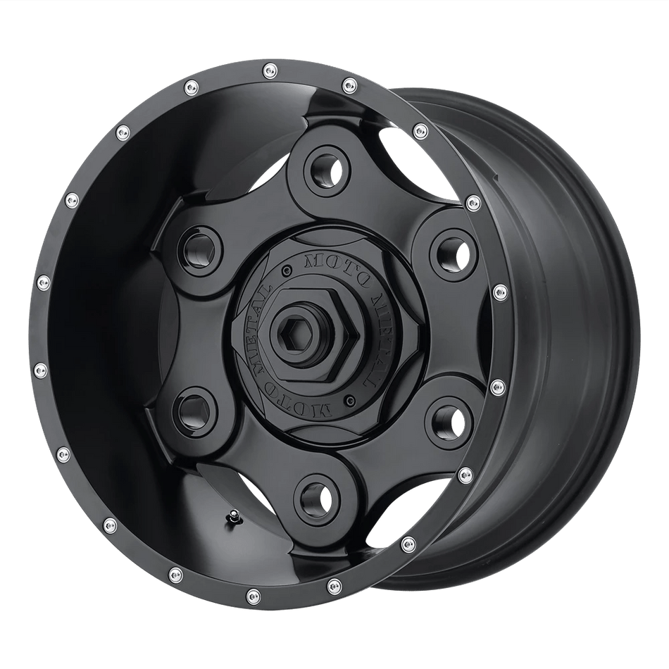 Moto Metal MO977 LINK 20x9 ET25 BLANK Blackout