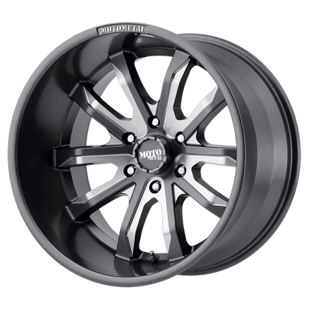 Moto Metal MO983 DAGGER 20x9 ET30 6x114.3 Satin Gray Milled