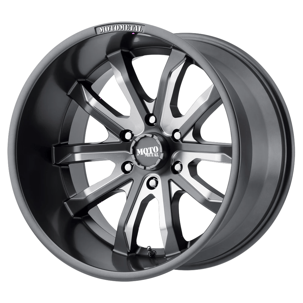 Moto Metal MO983 DAGGER 18x9 ET18 6x114.3 Satin Gray Milled
