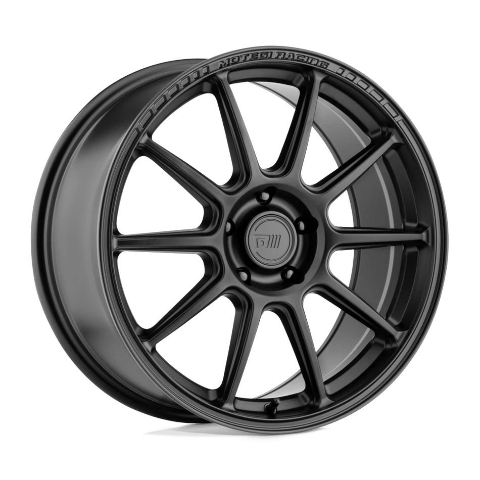 Motegi MR140 SS10 18x8.5 ET35 5x114.3 Satin Black